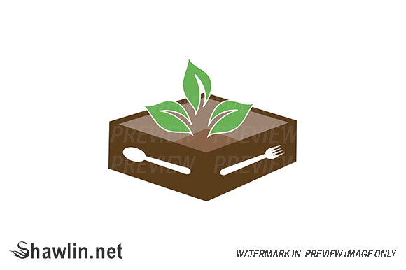 Download Vegetarian Food Delivery Logo - Premium Resources