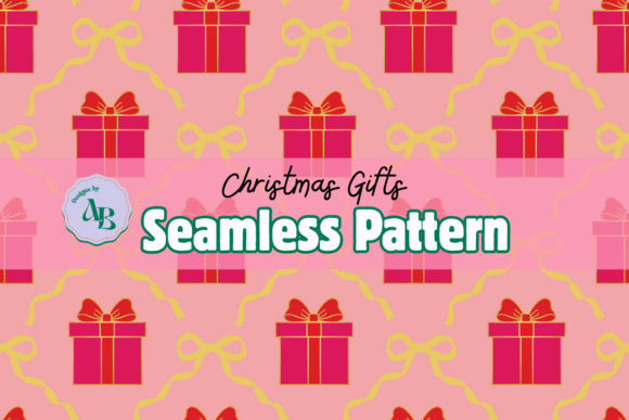 Download Christmas Gifts Seamless Pattern Design - Premium Resources